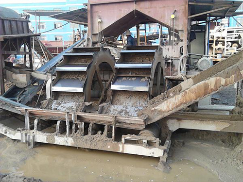 Sand washing industry water treatment process